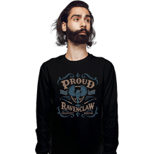 Load image into Gallery viewer, Shirts Long Sleeve Shirts, Unisex / Small / Black Proud to be a Ravenclaw