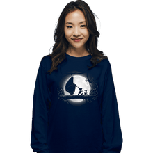 Load image into Gallery viewer, Shirts Long Sleeve Shirts, Unisex / Small / Navy Hakuna Matata In Gaul