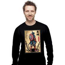 Load image into Gallery viewer, Daily_Deal_Shirts Long Sleeve Shirts, Unisex / Small / Black Captain Samurai