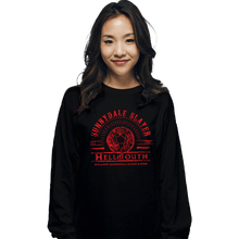 Load image into Gallery viewer, Secret_Shirts Long Sleeve Shirts, Unisex / Small / Black Sunnydale Slayer