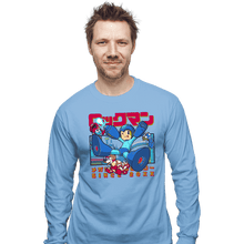 Load image into Gallery viewer, Daily_Deal_Shirts Long Sleeve Shirts, Unisex / Small / Powder Blue Mega Nostalgia