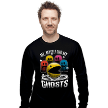 Load image into Gallery viewer, Daily_Deal_Shirts Long Sleeve Shirts, Unisex / Small / Black Me Myself And My Ghosts