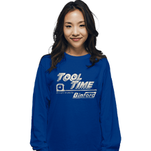 Load image into Gallery viewer, Daily_Deal_Shirts Long Sleeve Shirts, Unisex / Small / Royal Blue Tool Time