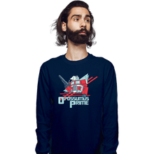 Load image into Gallery viewer, Shirts Long Sleeve Shirts, Unisex / Small / Navy Opossumus Prime