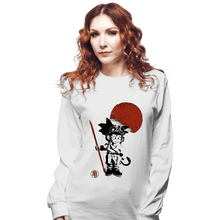 Load image into Gallery viewer, Shirts Long Sleeve Shirts, Unisex / Small / White Searching For The Dragon