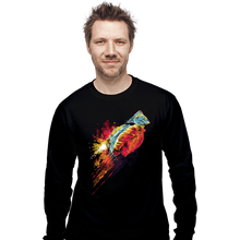 Load image into Gallery viewer, Secret_Shirts Long Sleeve Shirts, Unisex / Small / Black Human Rocket