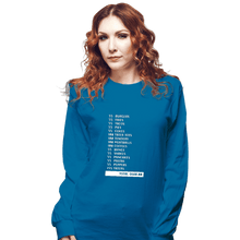Load image into Gallery viewer, Secret_Shirts Long Sleeve Shirts, Unisex / Small / Sapphire 55 Burgers