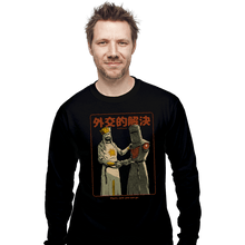Load image into Gallery viewer, Daily_Deal_Shirts Long Sleeve Shirts, Unisex / Small / Black Medieval Diplomacy