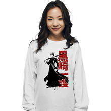 Load image into Gallery viewer, Shirts Long Sleeve Shirts, Unisex / Small / White Soul Reaper