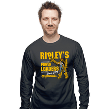 Load image into Gallery viewer, Secret_Shirts Long Sleeve Shirts, Unisex / Small / Charcoal Ripley's Power Loaders