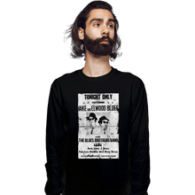 Load image into Gallery viewer, Secret_Shirts Long Sleeve Shirts, Unisex / Small / Black Gig Poster