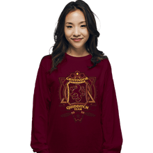 Load image into Gallery viewer, Shirts Long Sleeve Shirts, Unisex / Small / Maroon Quidditch Team