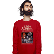 Load image into Gallery viewer, Daily_Deal_Shirts Long Sleeve Shirts, Unisex / Small / Red RPG & Chill