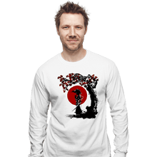 Load image into Gallery viewer, Shirts Long Sleeve Shirts, Unisex / Small / White Afro Under The Sun