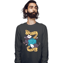 Load image into Gallery viewer, Daily_Deal_Shirts Long Sleeve Shirts, Unisex / Small / Charcoal Chaotic Trash
