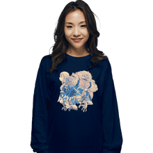 Load image into Gallery viewer, Shirts Long Sleeve Shirts, Unisex / Small / Navy Wild Heroes