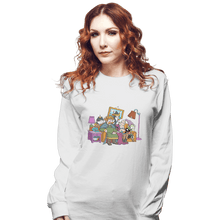 Load image into Gallery viewer, Shirts Long Sleeve Shirts, Unisex / Small / White Disencouchment