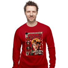 Load image into Gallery viewer, Daily_Deal_Shirts Long Sleeve Shirts, Unisex / Small / Red Holiday Stories