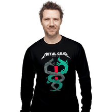 Load image into Gallery viewer, Shirts Long Sleeve Shirts, Unisex / Small / Black The Twin Snakes