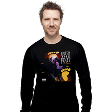 Load image into Gallery viewer, Daily_Deal_Shirts Long Sleeve Shirts, Unisex / Small / Black Enter The Foot Clan