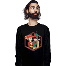 Load image into Gallery viewer, Shirts Long Sleeve Shirts, Unisex / Small / Black A Futuristic Couple