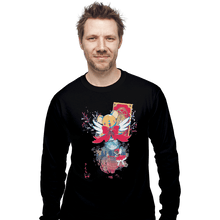 Load image into Gallery viewer, Shirts Long Sleeve Shirts, Unisex / Small / Black Sakura Spring