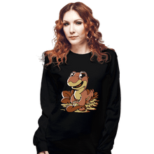 Load image into Gallery viewer, Shirts Long Sleeve Shirts, Unisex / Small / Black Littlefoot Land