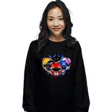 Load image into Gallery viewer, Shirts Long Sleeve Shirts, Unisex / Small / Black Morphin' Time