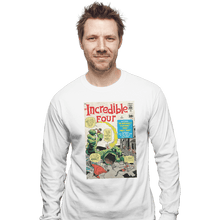 Load image into Gallery viewer, Shirts Long Sleeve Shirts, Unisex / Small / White The Incredible 4