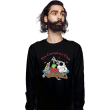 Load image into Gallery viewer, Secret_Shirts Long Sleeve Shirts, Unisex / Small / Black Conspiracy Bunch