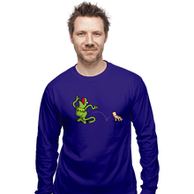 Load image into Gallery viewer, Secret_Shirts Long Sleeve Shirts, Unisex / Small / Violet Empty Frog