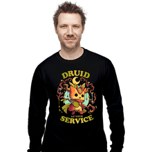 Load image into Gallery viewer, Daily_Deal_Shirts Long Sleeve Shirts, Unisex / Small / Black Druid's Call