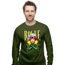 Load image into Gallery viewer, Daily_Deal_Shirts Long Sleeve Shirts, Unisex / Small / Military Green Rogue 97