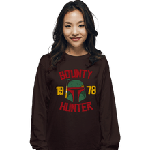 Load image into Gallery viewer, Secret_Shirts Long Sleeve Shirts, Unisex / Small / Dark Chocolate Bounty Hunter 78