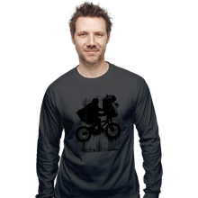 Load image into Gallery viewer, Secret_Shirts Long Sleeve Shirts, Unisex / Small / Charcoal Boy And Bike