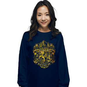 Sold_Out_Shirts Long Sleeve Shirts, Unisex / Small / Navy Team Ravenclaw