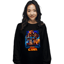 Load image into Gallery viewer, Secret_Shirts Long Sleeve Shirts, Unisex / Small / Black Insert Coin Fighter