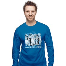 Load image into Gallery viewer, Secret_Shirts Long Sleeve Shirts, Unisex / Small / Sapphire Congratulations Secret Sale