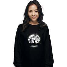 Load image into Gallery viewer, Shirts Long Sleeve Shirts, Unisex / Small / Black Moonlight Teddies