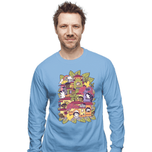 Load image into Gallery viewer, Daily_Deal_Shirts Long Sleeve Shirts, Unisex / Small / Powder Blue Meowdrigals Family
