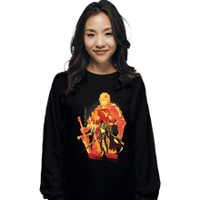 Load image into Gallery viewer, Daily_Deal_Shirts Long Sleeve Shirts, Unisex / Small / Black Flames Of Fates