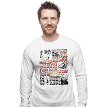 Load image into Gallery viewer, Secret_Shirts Long Sleeve Shirts, Unisex / Small / White Take Me On