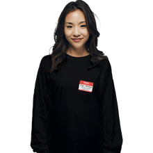 Load image into Gallery viewer, Shirts Long Sleeve Shirts, Unisex / Small / Black Hello My Name Is Inigo Montoya