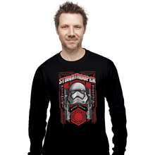 Load image into Gallery viewer, Shirts Long Sleeve Shirts, Unisex / Small / Black Storm Trooper