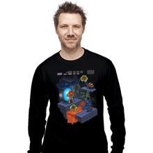 Load image into Gallery viewer, Shirts Long Sleeve Shirts, Unisex / Small / Black Isometroid