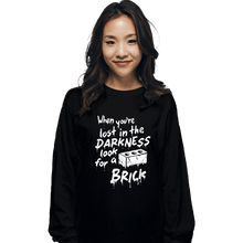 Load image into Gallery viewer, Daily_Deal_Shirts Long Sleeve Shirts, Unisex / Small / Black Brick.