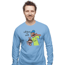 Load image into Gallery viewer, Shirts Long Sleeve Shirts, Unisex / Small / Powder Blue Carlton And Will