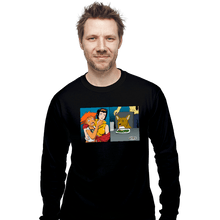 Load image into Gallery viewer, Secret_Shirts Long Sleeve Shirts, Unisex / Small / Black Women Yelling At Data Dog