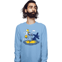 Load image into Gallery viewer, Shirts Long Sleeve Shirts, Unisex / Small / Powder Blue Chao Garden