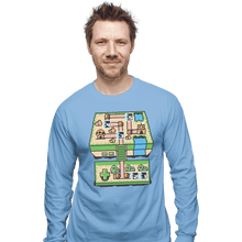 Load image into Gallery viewer, Shirts Long Sleeve Shirts, Unisex / Small / Powder Blue Consoler Bros
